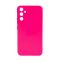 Чехол Original Soft Touch Case for Samsung A34-2023/A346 Ultra Pink with Camera Lens