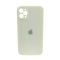 Чохол Soft Touch для Apple iPhone 12/12 Pro White with Camera Lens Protection Square