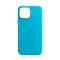 Чехол Leather Case для iPhone 12/12 Pro with MagSafe Blue