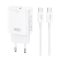 МЗП XO L131 USB-C + Type-C Cable 30W White