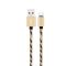 Кабель XO NB10 Micro USB 1m 2.4A Gold