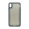 Чохол Goospery Shadow Metal Buttons Case для iPhone XS Max Dark Blue