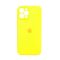 Чохол Soft Touch для Apple iPhone 11 Pro Max Yellow with Camera Lens Protection Square