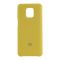 Чохол Original Soft Touch Case for Xiaomi Redmi Note 9s/Note 9 Pro/Note 9 Pro Max Yellow