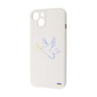 Чехол Wave Ukraine Edition Case для Apple iPhone 13/14 with MagSafe Dove of Peace