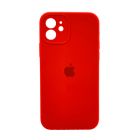 Чехол Soft Touch для Apple iPhone 11 Red with Camera Lens Protection Square