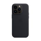Чехол Apple iPhone 14 Pro Leather Case with MagSafe Midnight (MPPG3) UA
