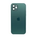 Чехол Aurora Glass Case for iPhone 12 with MagSafe Green