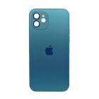 Чехол Aurora Glass Case for iPhone 12 with MagSafe Navy Blue