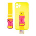 Чехол накладка Free Your Hands Sport Case для iPhone 11 Pro Yellow