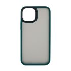 Чехол накладка Mate Plus Metal Buttons Case для iPhone 12 Pro Max Dark Green