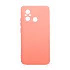 Чехол Original Soft Touch Case for Xiaomi Redmi 12c Pink with Camera Lens