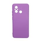 Чехол Original Soft Touch Case for Xiaomi Redmi 12c Violet with Camera Lens