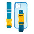 Чехол накладка Free Your Hands Sport Case для iPhone 12 Pro Blue