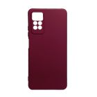 Чехол Original Soft Touch Case for Xiaomi Redmi Note11 Pro/ 5G/Note 12 Pro 4G Maroon with Camera Lens