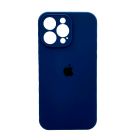 Чохол Soft Touch для Apple iPhone 12 Pro Max Deep Navy with Camera Lens Protection