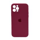 Чехол Soft Touch для Apple iPhone 12 Pro Max Plum with Camera Lens Protection