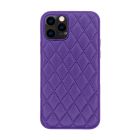 Чехол Leather Lux для iPhone 12/12 Pro Purple