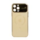 Чехол PC Slim Case for iPhone 14 Pro Max with MagSafe Gold