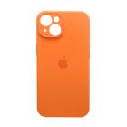 Чехол Soft Touch для Apple iPhone 13/14 Kumquat with Camera Lens Protection Square