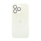 Чехол Aurora Glass Case for iPhone 13 Pro Max with MagSafe Silver