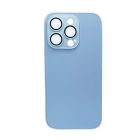 Чехол AG Glass Matte Case for iPhone 13 Pro Max with MagSafe Blue