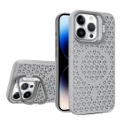 Silicon Colors Case iPhone 14 Pro Max with MagSafe Grey