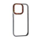 Чехол Swarovski New Case для iPhone 14 Pro Grey