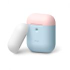 Футляр для наушников Elago A2 Duo Case Pastel Blue/Pink/White for Airpods (EAP2DO-PBL-PKWH)
