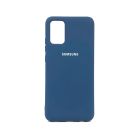 Чехол Original Soft Touch Case for Samsung A02s-2021/A025 Navy Blue