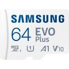 Карта пам'яті Samsung 64 GB microSDXC Class 10 UHS-I EVO Plus + SD Adapter (MB-MC64KA/RU)