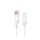 Кабель SkyDolphin S61L USB to Lightning 2.4A 1m White (USB-000443)