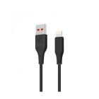 Кабель SkyDolphin S61L USB to Lightning 2.4A 1m Black (USB-000573)