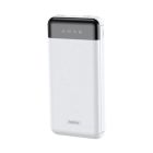 Зовнішній акумулятор Remax RPP-195 Yuen Series 2.1A Fast Charging 20000mAh White