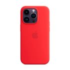 Чехол Apple iPhone 14 Pro Silicone Case with MagSafe Red (MPTG3)