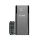 Внешний аккумулятор Wozinsky 30000mAh WPB-001BK Black + USB-лампа XO Y1