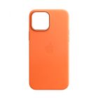 Чехол Apple iPhone 14 Plus Leather Case with MagSafe Orange (MPPF3)