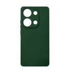 Чохол Original Soft Touch Case for Xiaomi Redmi Note13 Pro 4G/Poco M6 Pro 4G Dark Green with Camera Lens