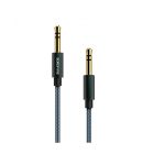 Аудио кабель 3.5 - 3.5 мм Borofone BL3 1m Grey