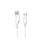 Кабель SkyDolphin S61TB USB to USB Type-C 2.4A 2m White (USB-000447)