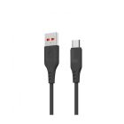 Кабель SkyDolphin S61V USB to Micro USB 2.4A 1m Black (USB-000448)