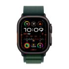 Смарт-годинник Apple Watch Ultra 2 Cellular 49mm Black with Dark Green Alpine Loop (MX4R3) M