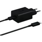 МЗП Samsung 45W Compact Power Adapter (w C to C Cable) Black (EP-T4510XBEGRU)