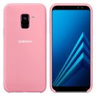 Чехол Original Soft Touch Case for Samsung A8 Plus-2018/A730 Light Pink