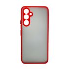 Чехол накладка Goospery Case для Samsung A34-2023/A346 Red with Camera Lens