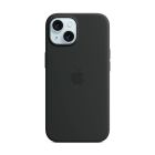 Чехол Apple iPhone 15 Silicone Case with MagSafe Black (MT0J3)