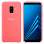 Чехол Original Soft Touch Case for Samsung A6-2018/A600 Bright Pink
