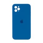 Чехол Original Soft Touch Case for iPhone 11 Pro Max Blue with Camera Lens