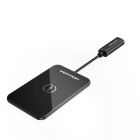 Бездротовий зарядний пристрій Vention Wireless Charger 15W Ultra-thin Mirrored Surface Type 0.05M Black