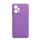 Чохол Original Soft Touch Case for Xiaomi Redmi Note12 5G Violet with Camera Lens